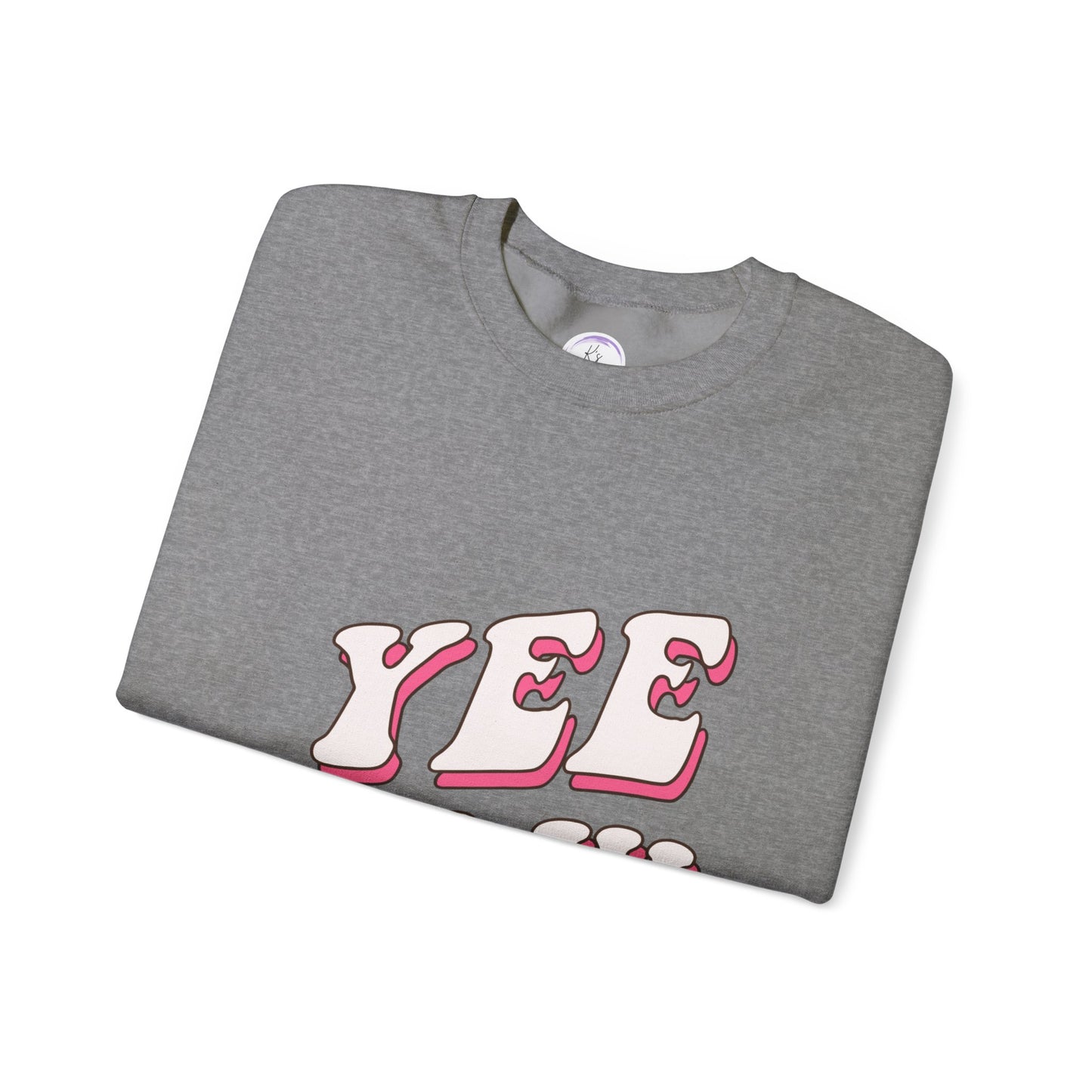 Yee Haw Unisex Heavy Blend™ Crewneck Sweatshirt - Fun Western Style for Comfort and Style