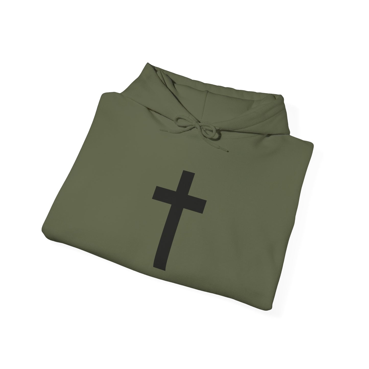 Christian Cross Hoodie | Philippians 4:13 | Cozy Unisex Heavy Blend Sweatshirt
