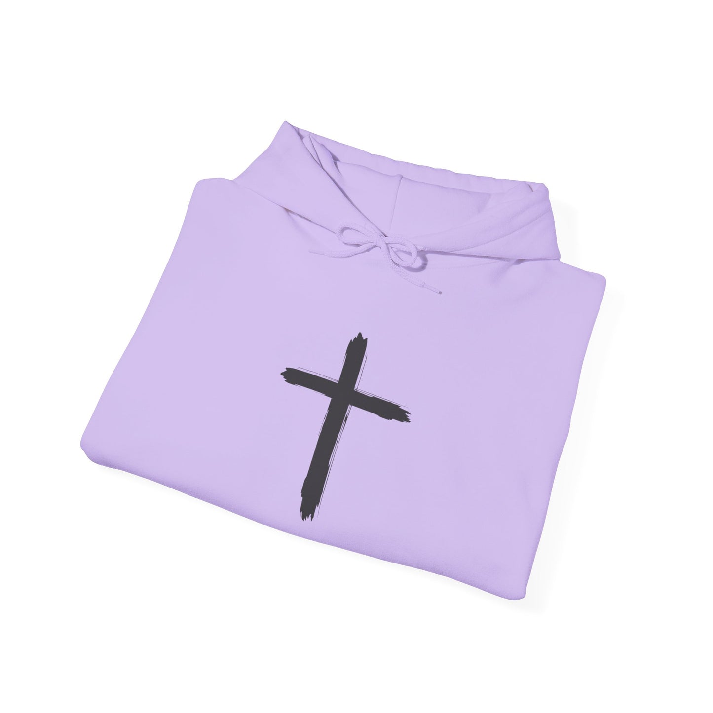Minimalist Cross Design Unisex Heavy Blend™ Hoodie - Modern Faith Apparel