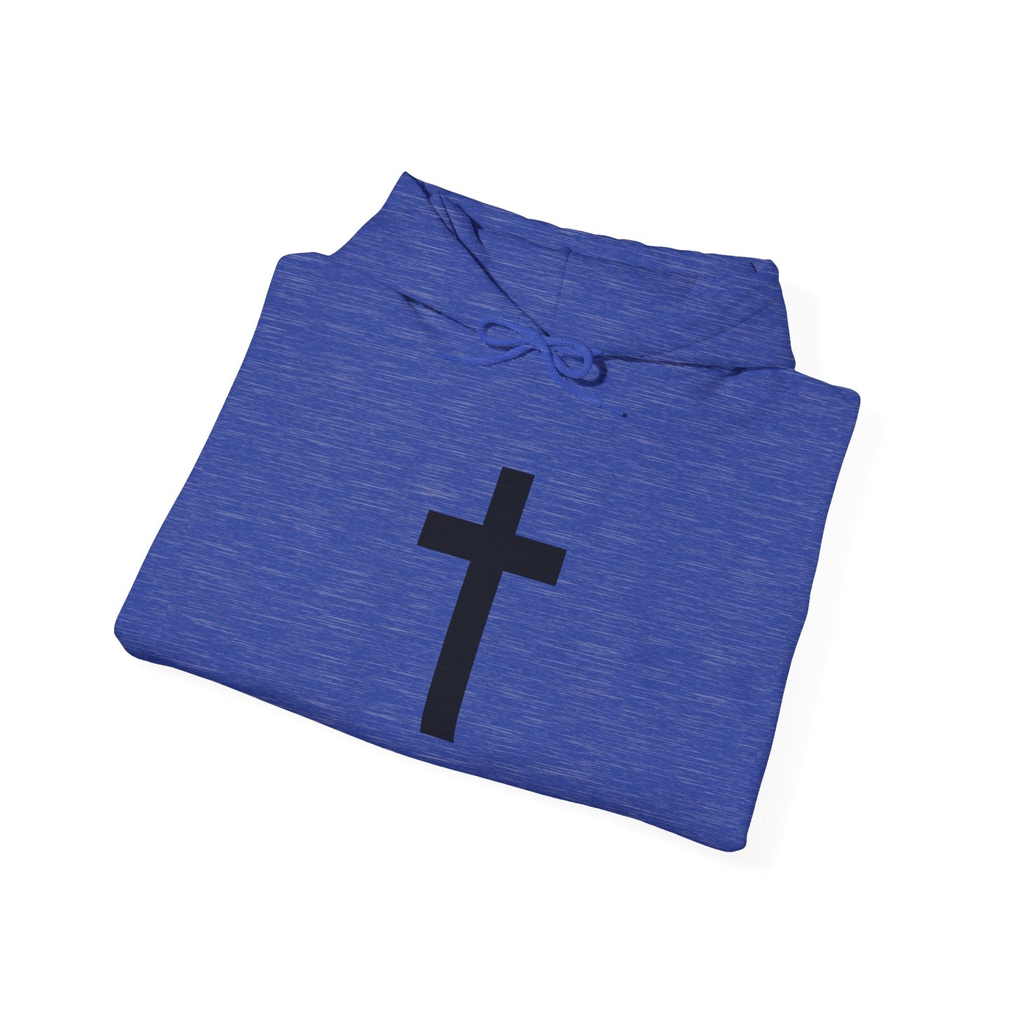 Christian Cross Hoodie | Philippians 4:13 | Cozy Unisex Heavy Blend Sweatshirt