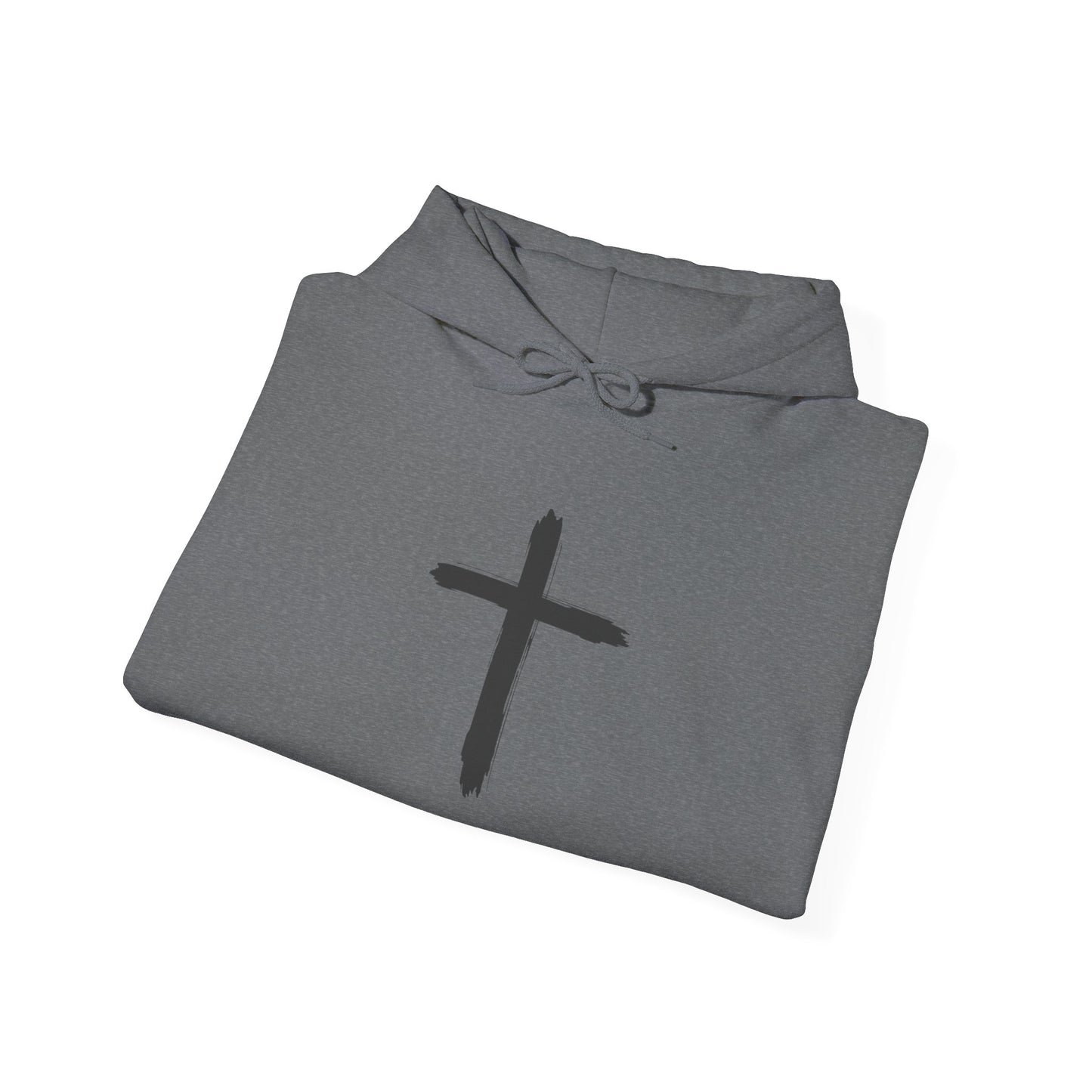 Minimalist Cross Design Unisex Heavy Blend™ Hoodie - Modern Faith Apparel