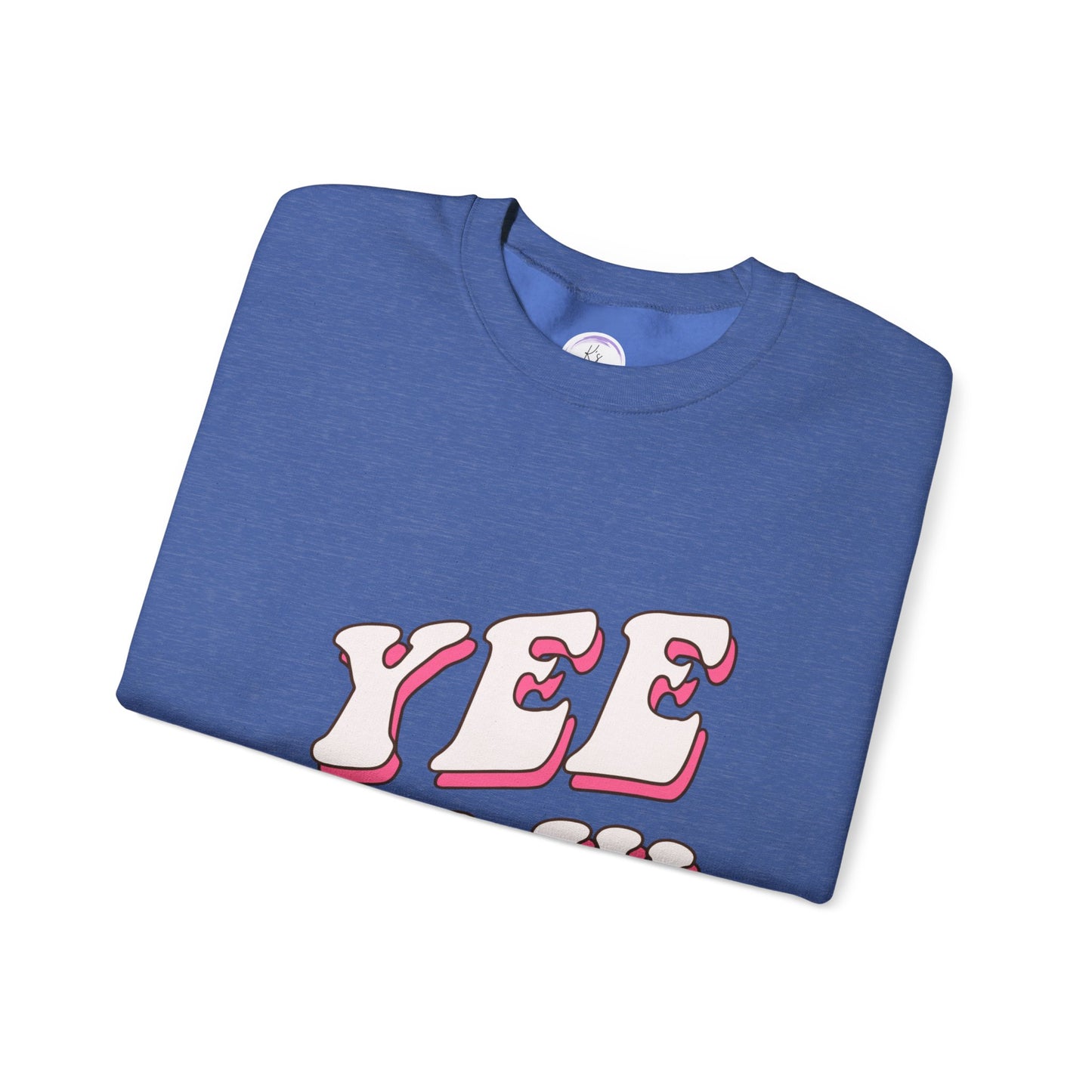 Yee Haw Unisex Heavy Blend™ Crewneck Sweatshirt - Fun Western Style for Comfort and Style