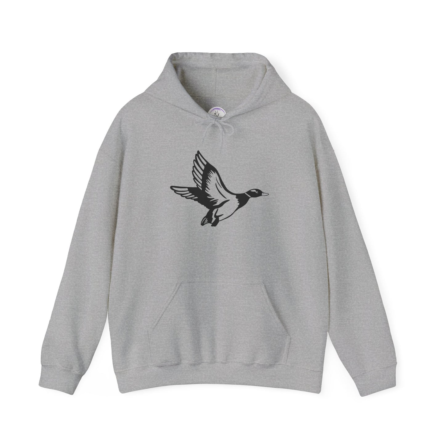 Unisex Heavy Blend™ Hooded Sweatshirt with Bird Design - Cozy and Trendy