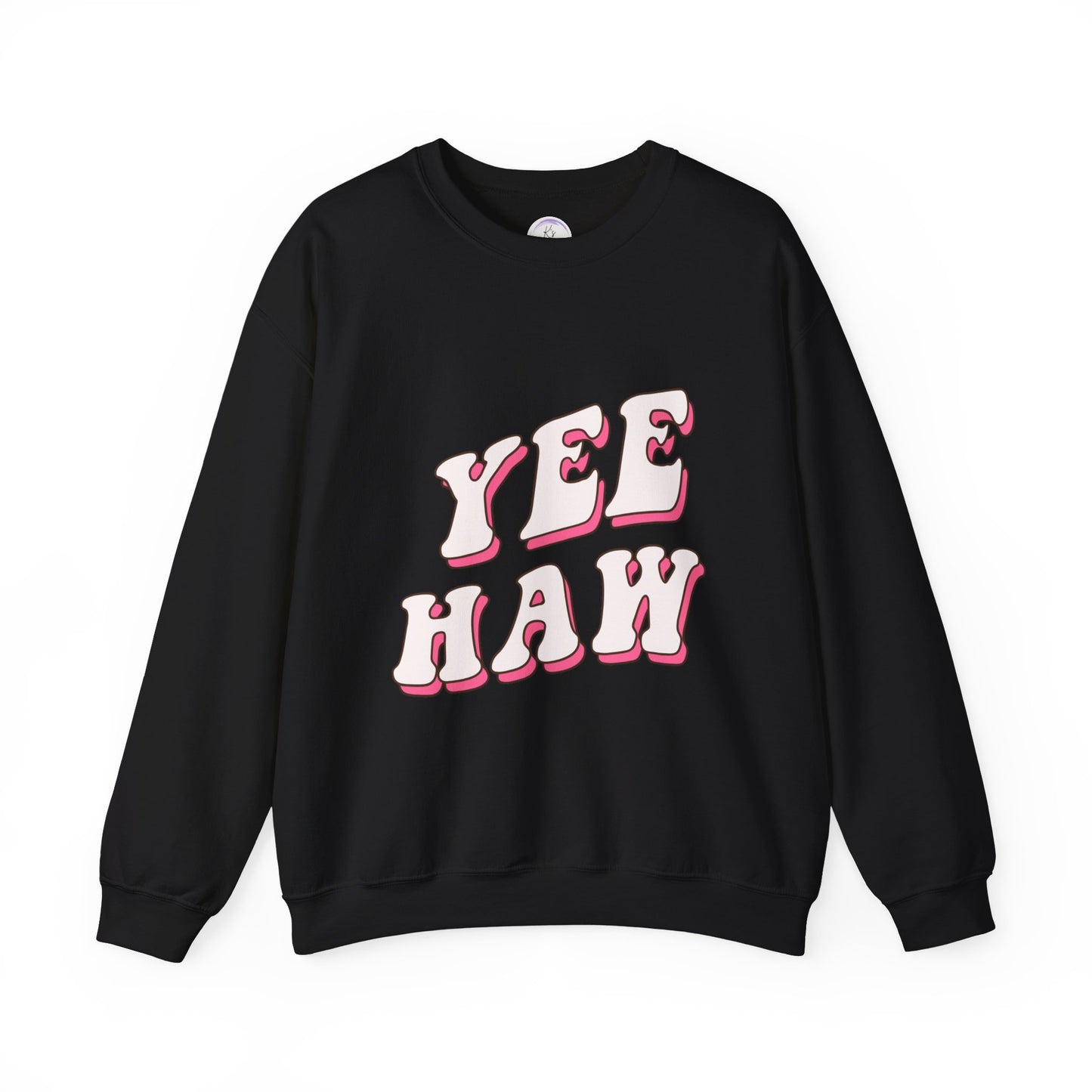 Yee Haw Unisex Heavy Blend™ Crewneck Sweatshirt - Fun Western Style for Comfort and Style