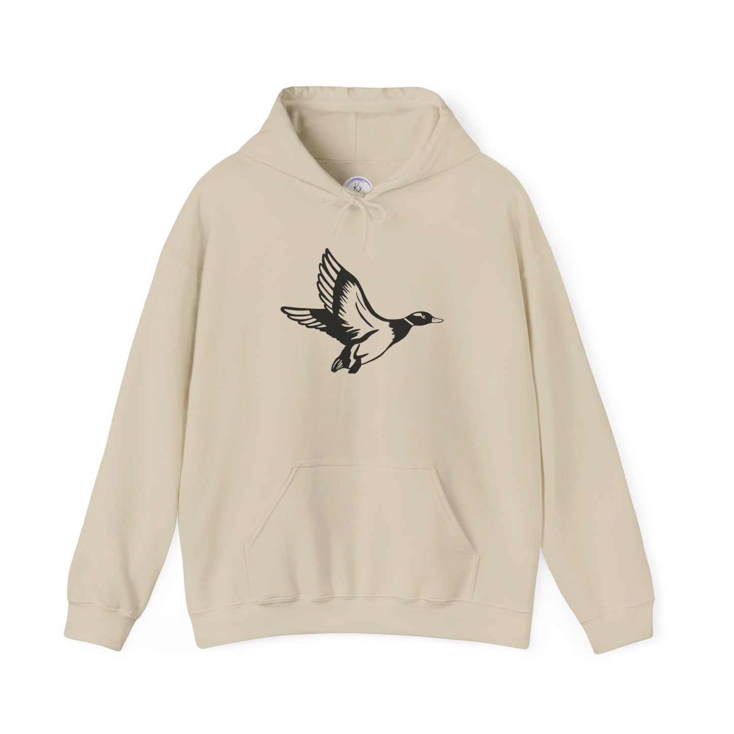 Unisex Heavy Blend™ Hooded Sweatshirt with Bird Design - Cozy and Trendy