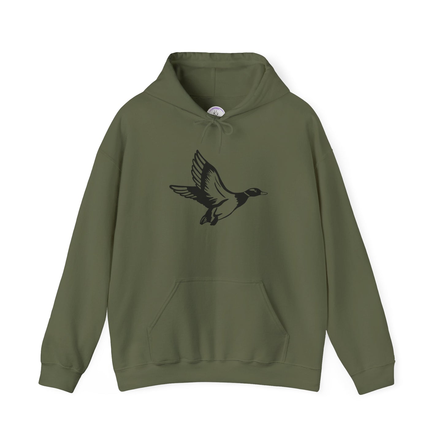 Unisex Heavy Blend™ Hooded Sweatshirt with Bird Design - Cozy and Trendy