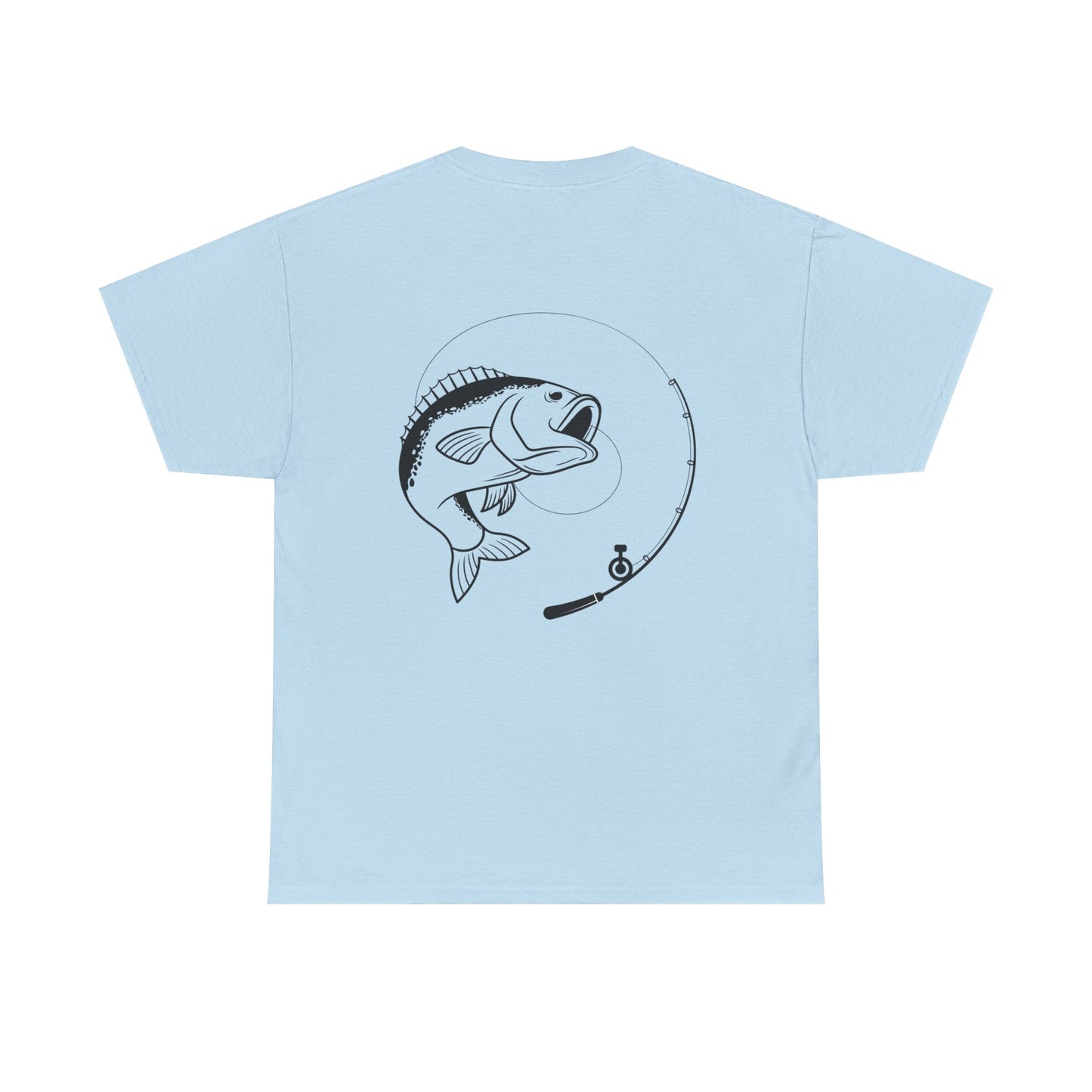 Fishing tee, Unisex Heavy Cotton Tee