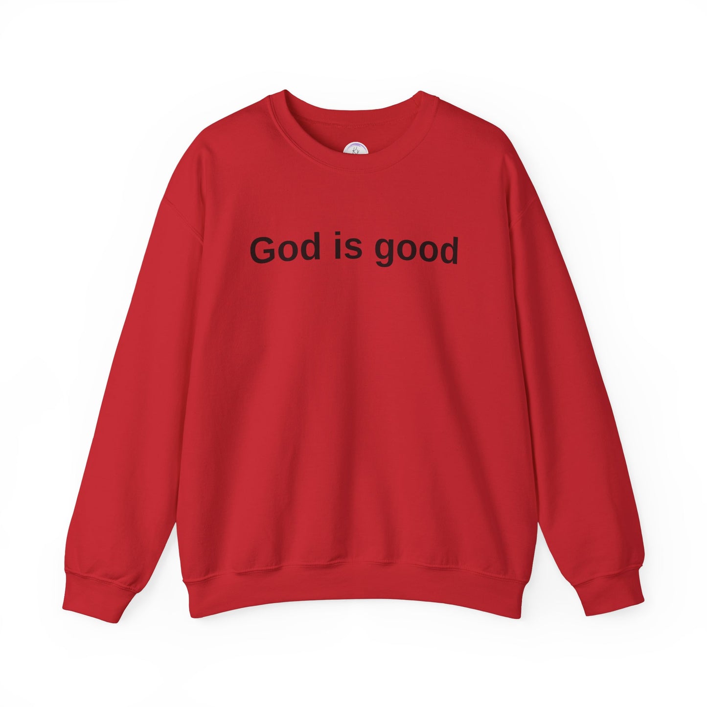 God is Good Unisex Heavy Blend Crewneck Sweatshirt - Cozy and Inspirational Apparel