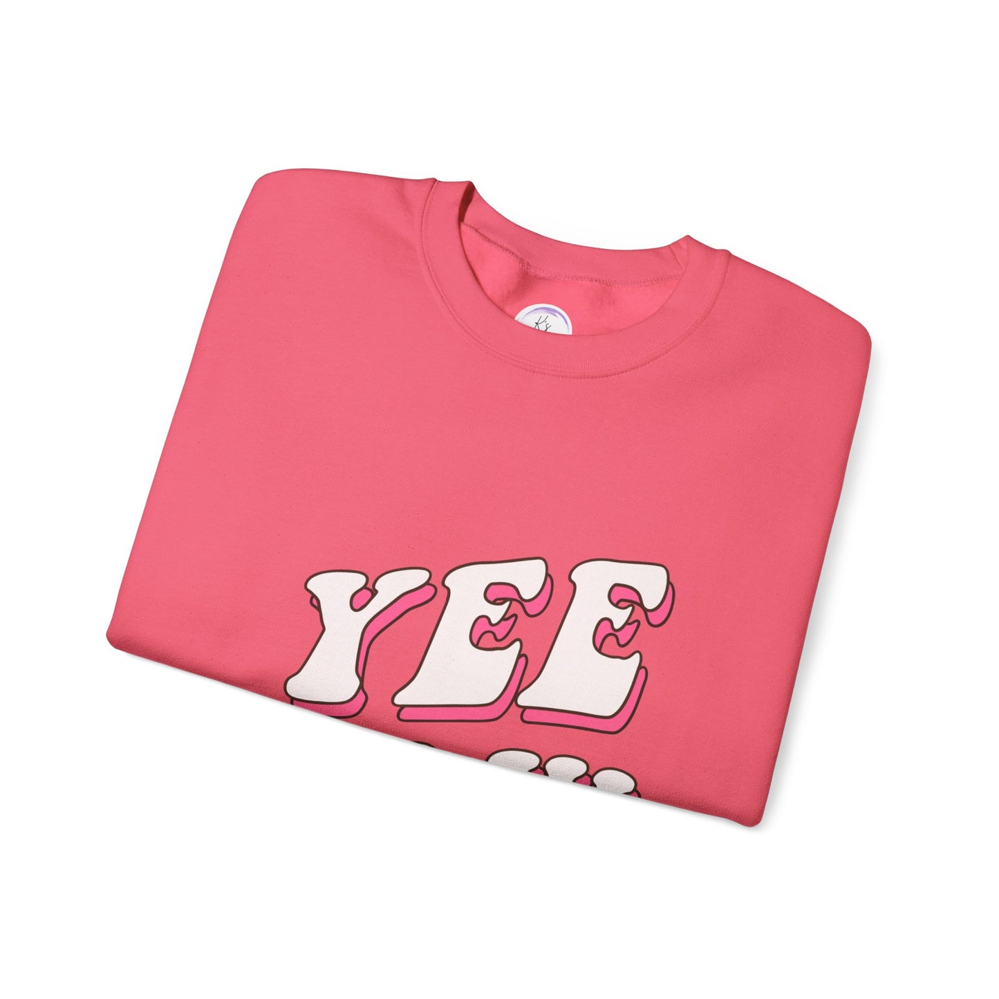 Yee Haw Unisex Heavy Blend™ Crewneck Sweatshirt - Fun Western Style for Comfort and Style