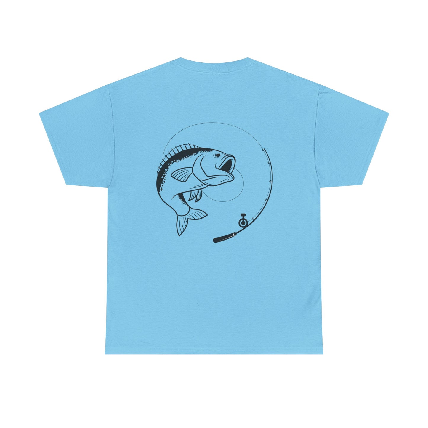 Fishing tee, Unisex Heavy Cotton Tee