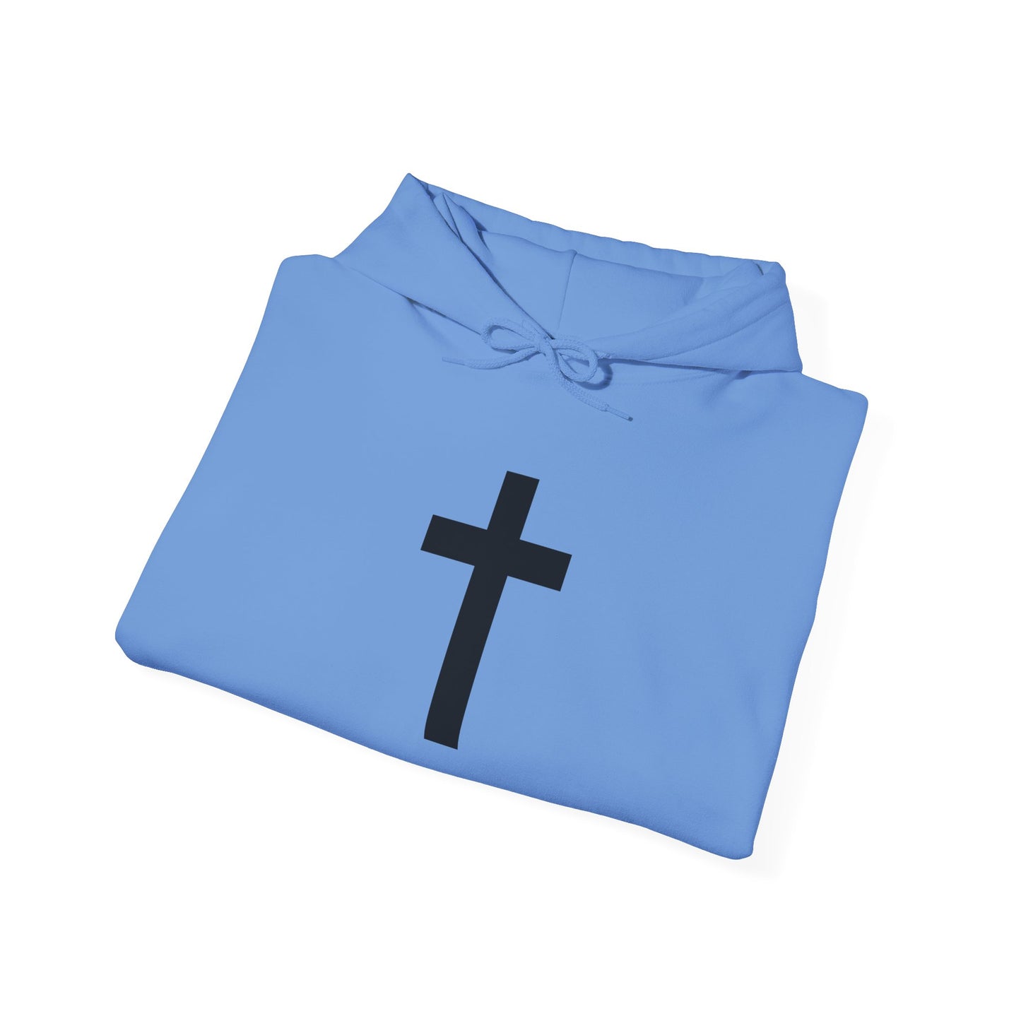 Christian Cross Hoodie | Philippians 4:13 | Cozy Unisex Heavy Blend Sweatshirt