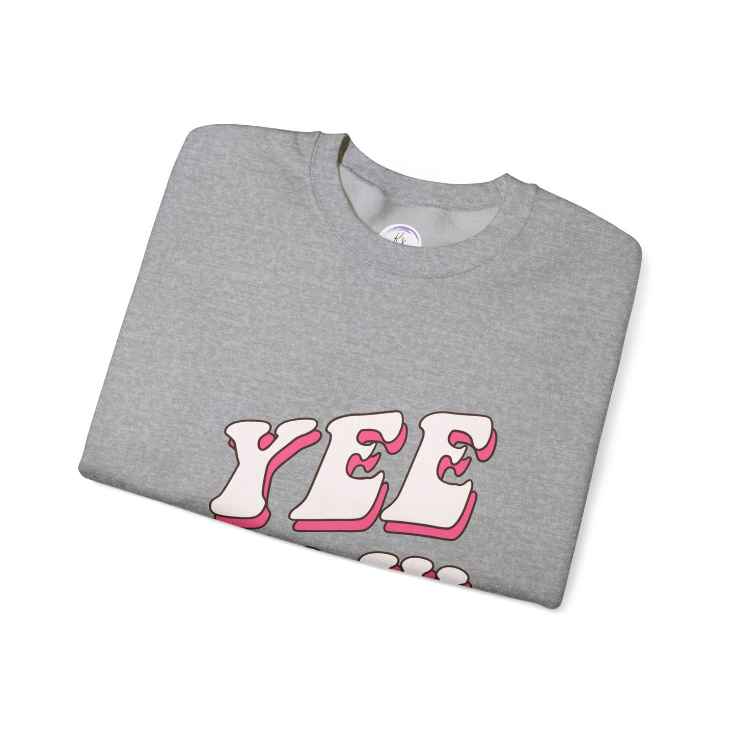 Yee Haw Unisex Heavy Blend™ Crewneck Sweatshirt - Fun Western Style for Comfort and Style
